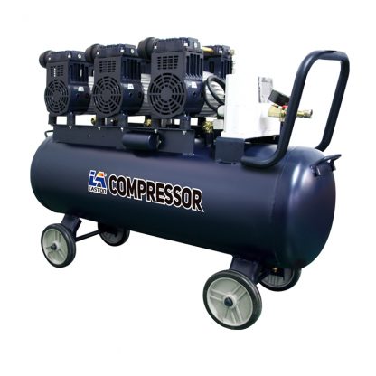 COMPRESOR DE AIRE HORIZONTAL LIBRE DE ACEITE OW2 TANQUE 100L 3HP