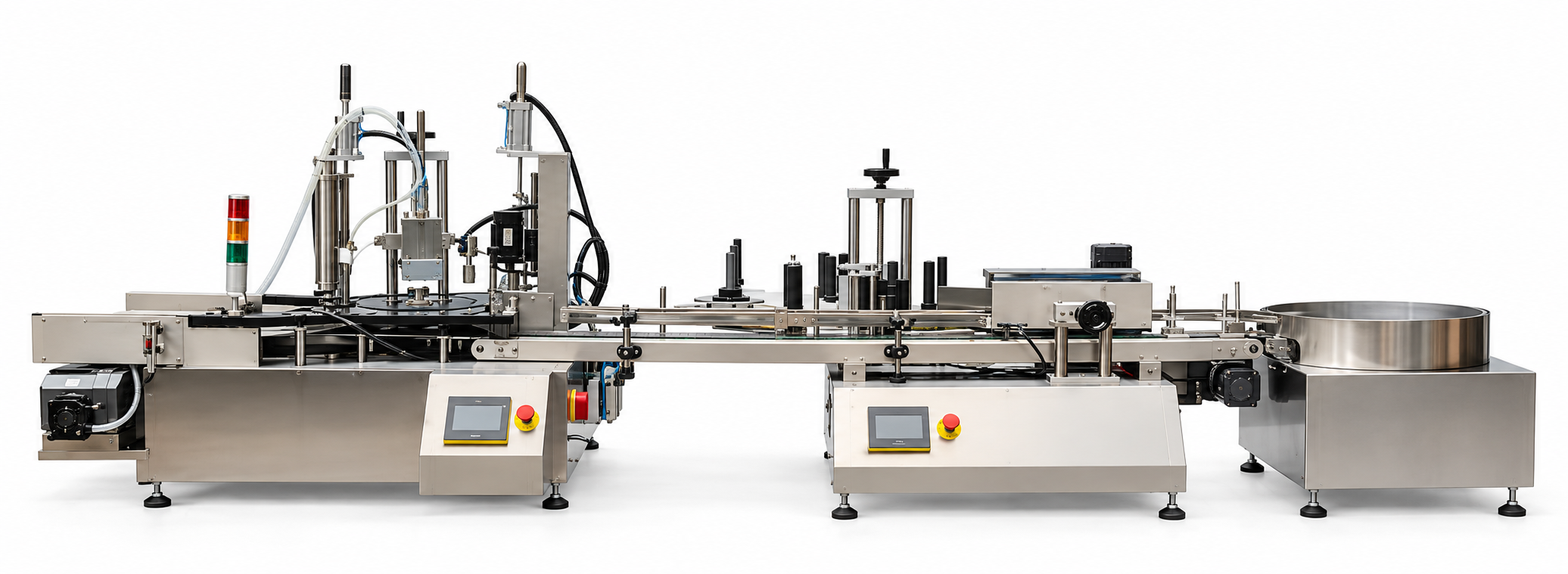 Maquina Llenadora De Viales-O-Botes-Pequeños-De-Mesa-Con-Taponadora-Automática